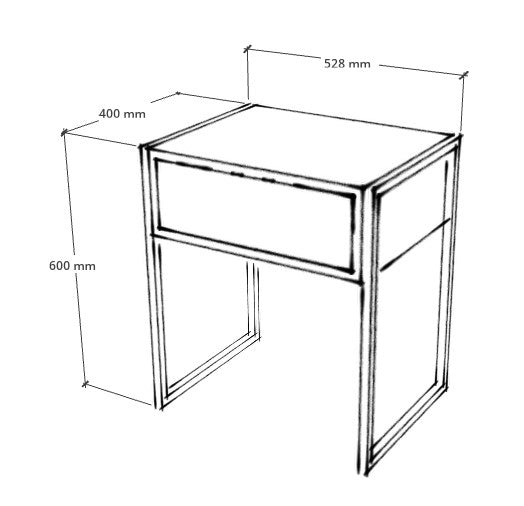 Cozy Corner Bedside Table
