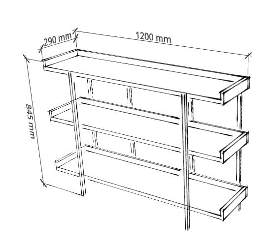 Crafted Modular Shelf