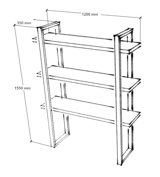 Crafted Timber Shelf