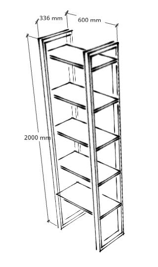 Crafters Ladder Shelving Unit