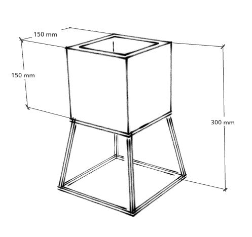 Eco Haven Planter Cube