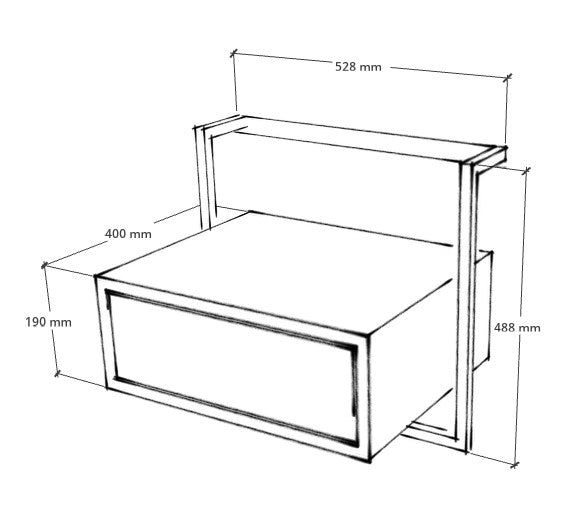 Wall-Mounted Nightstand